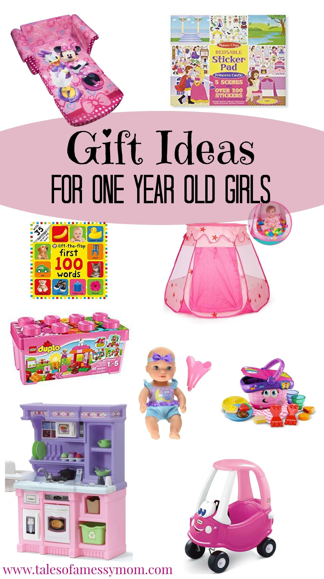 1 Yr Old Girl Birthday Gift Ideas
 Gift Ideas for e Year Old Girls Tales of a Messy Mom