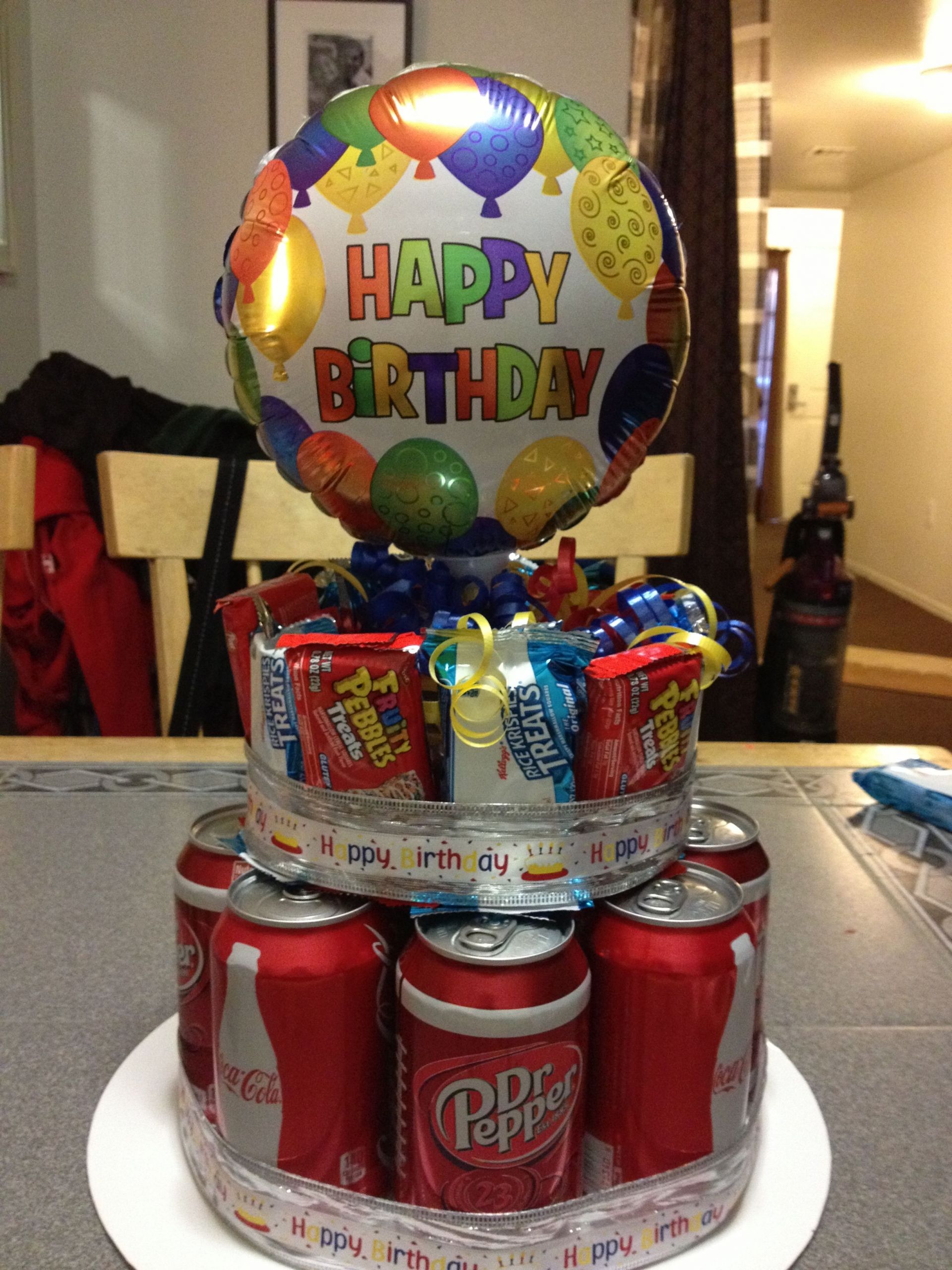 14 Year Old Birthday Gift Ideas
 Birthday cake for my 14 year old son I got this idea from