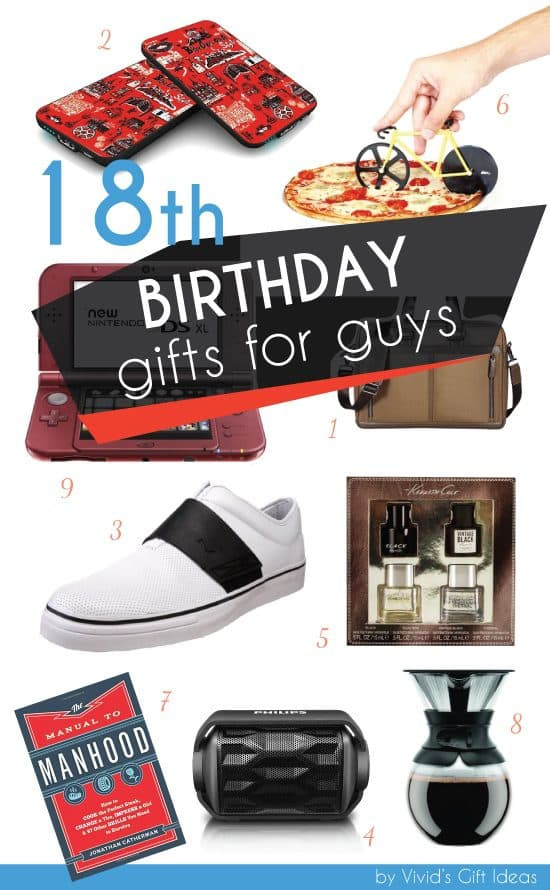 18th Birthday Gifts For Guys
 Awesome 18th Birthday Gift Ideas for Guys