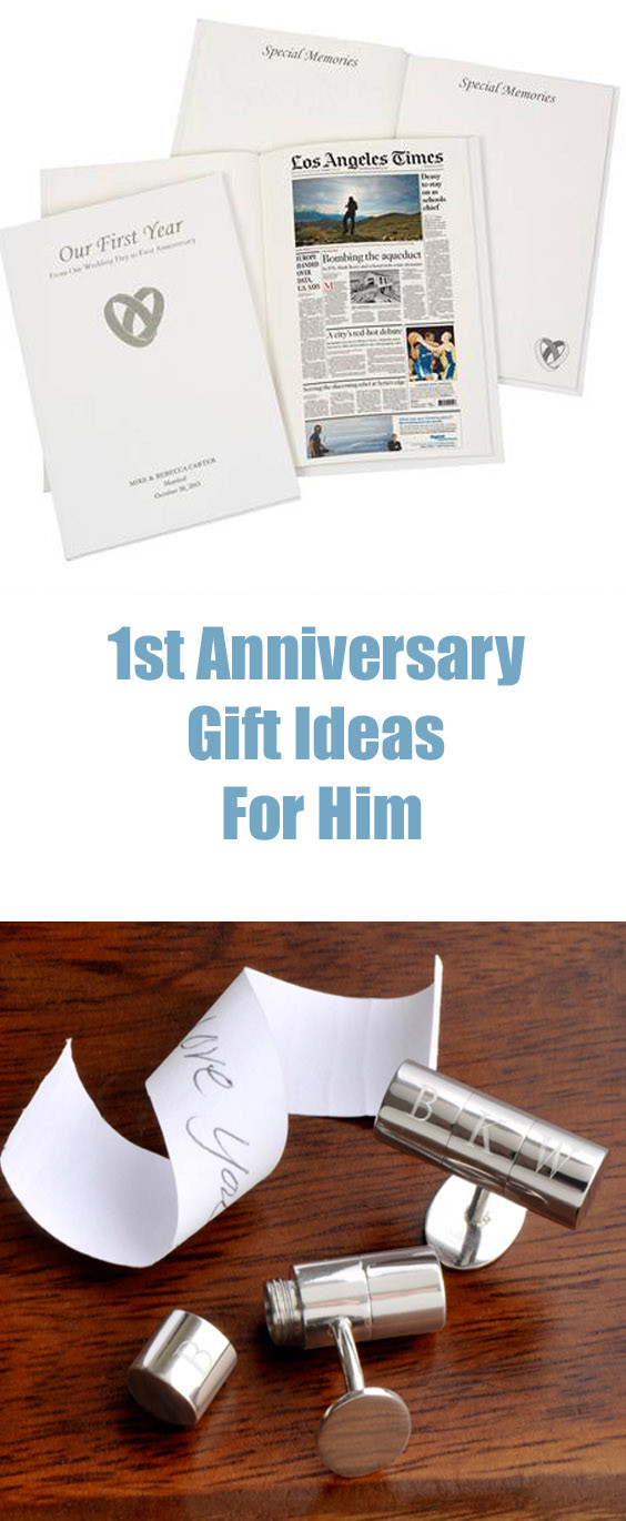 1St Anniversary Gift Ideas For Him
 1 Year Anniversary Gift Ideas For Fun Husbands