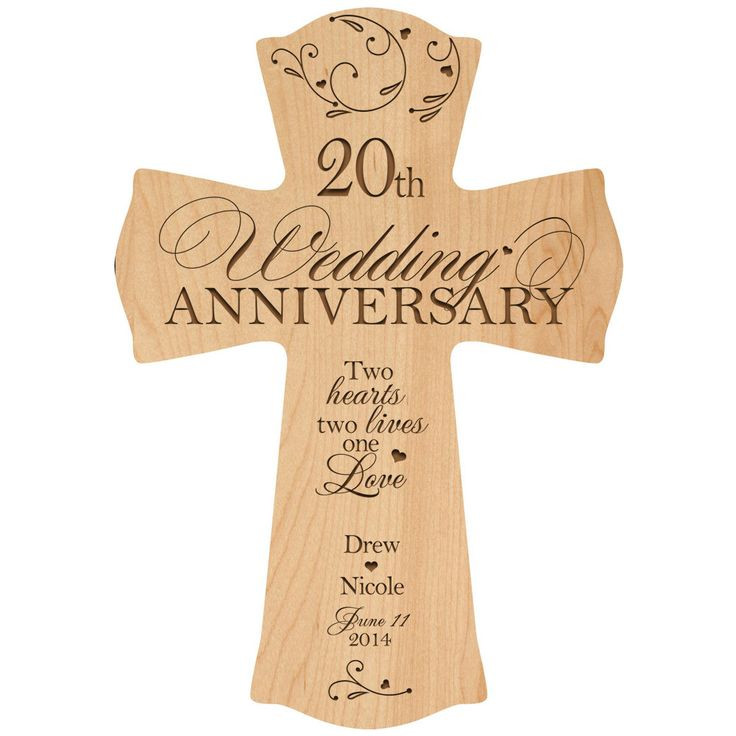 20th Wedding Anniversary Gift Ideas
 Personalized 20th Wedding Anniversary 20th Anniversary