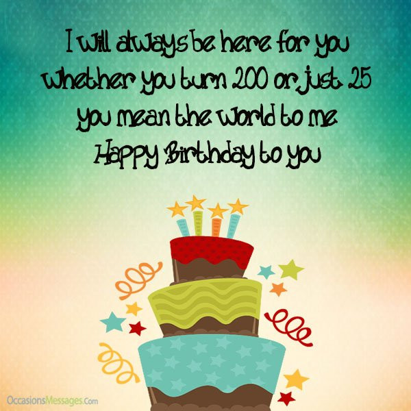 25Th Birthday Quotes
 25th Birthday Wishes Birthday Greetings for 25 Year Olds