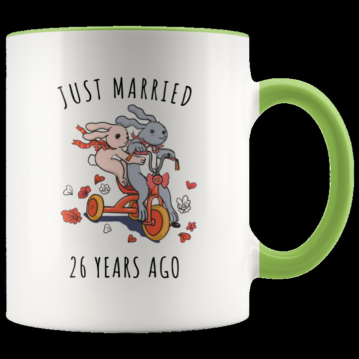 26 Year Anniversary Gift Ideas
 Just Married 26 Years Ago 26th Wedding Anniversary Gift
