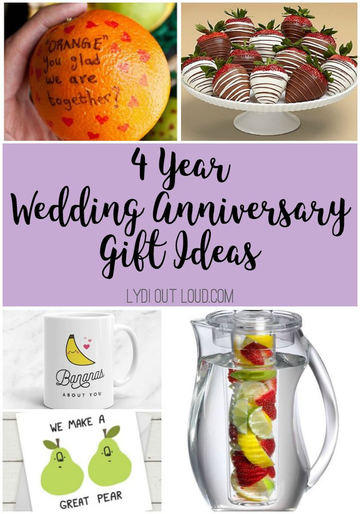 4 Year Wedding Anniversary Gift Ideas
 4 Year Anniversary Gift Ideas