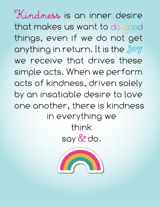 Act Of Kindness Quotes
 Small Acts Kindness Quotes QuotesGram