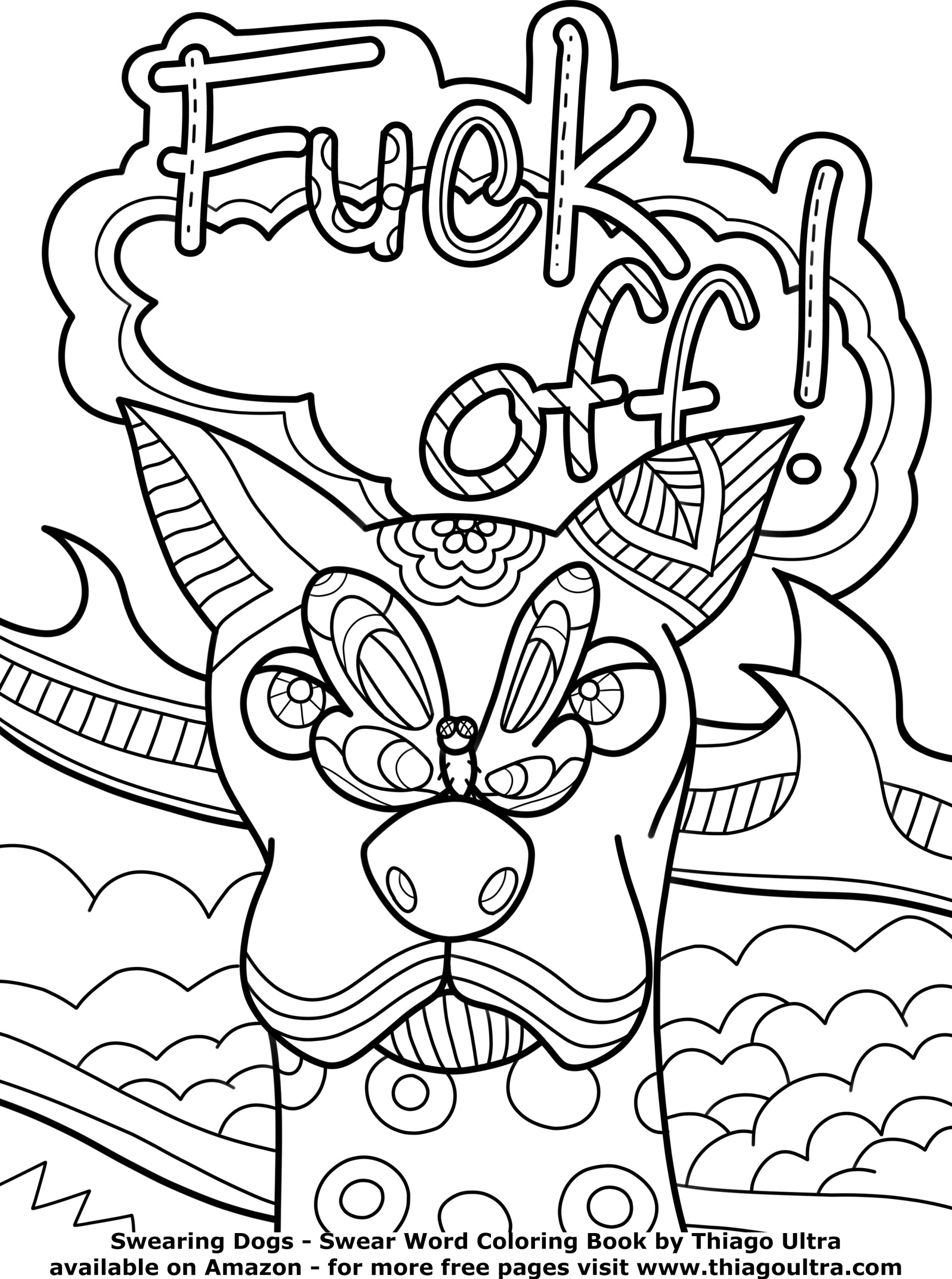 Adult Swear Coloring Pages
 Coloring Pages Cuss Words at GetDrawings