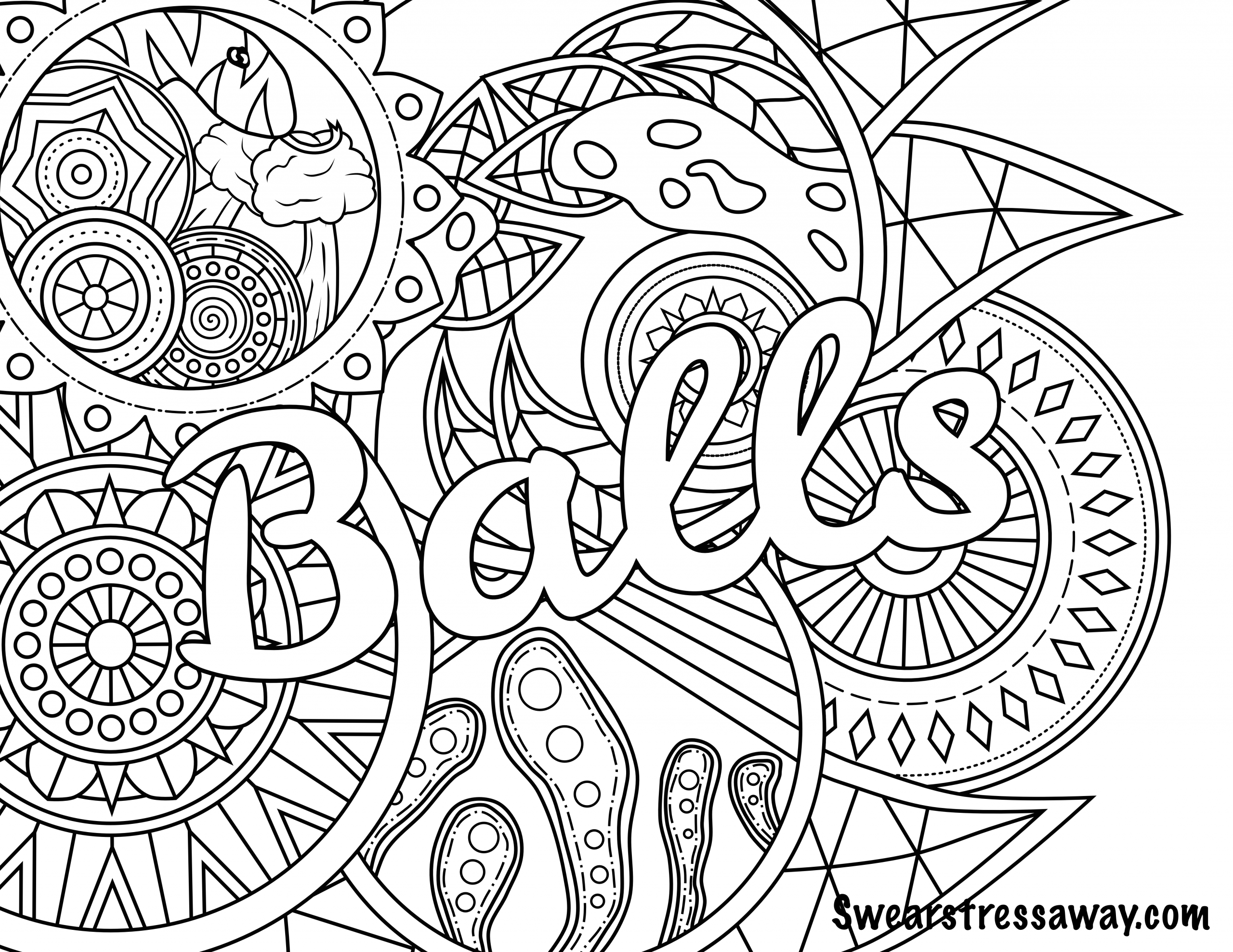 Adult Swear Coloring Pages
 The Best Ideas for Coloring Pages for Adults Words Best