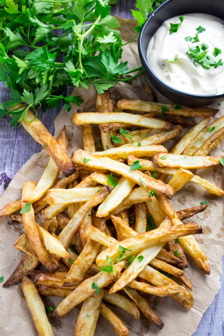Air Fryer French Fries Recipes
 Crispy Air Fryer French Fries • Dishing Delish