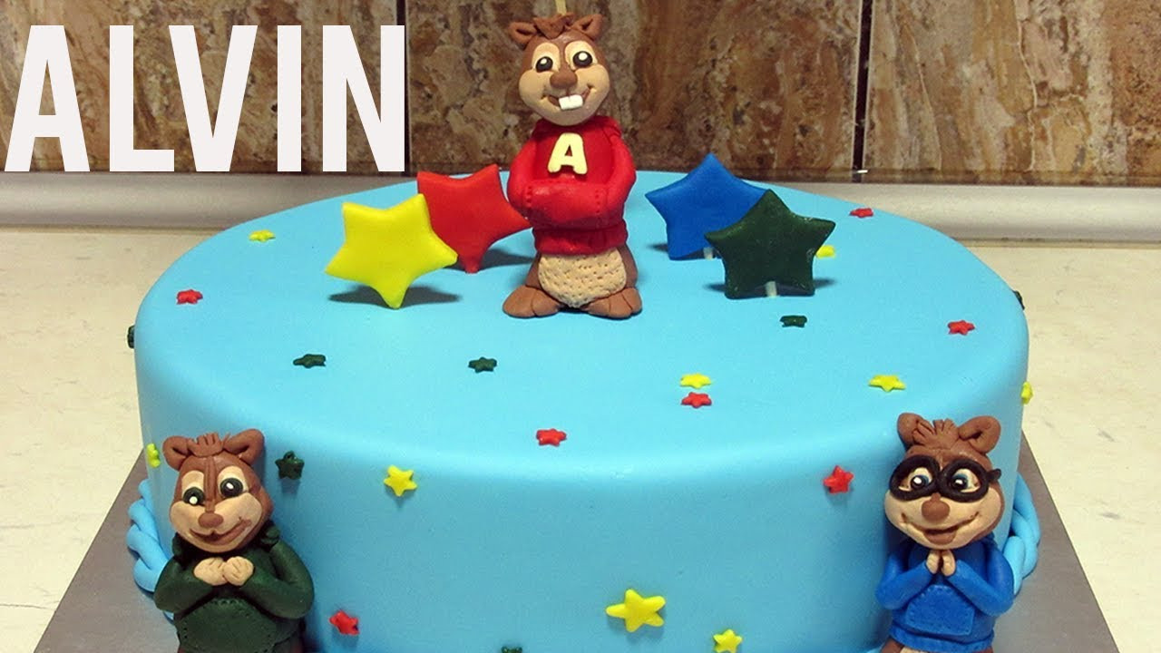 Alvin And The Chipmunks Birthday Cake
 Birthday Cake Alvin And The Chipmunks Step by step