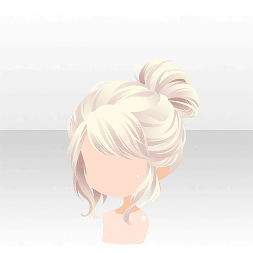 Anime Bun Hairstyles
 Moonlight Princess｜＠games アットゲームズ anime hair blonde bun