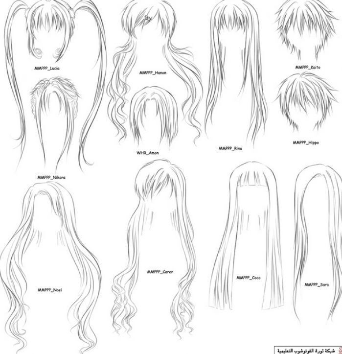 Anime Girl Hairstyle
 Anime Girl Hairstyles
