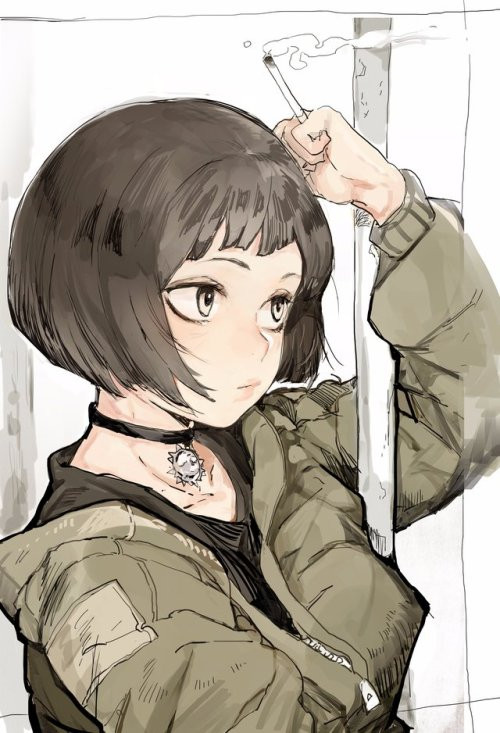 Anime Girl Short Hairstyles
 short anime hair
