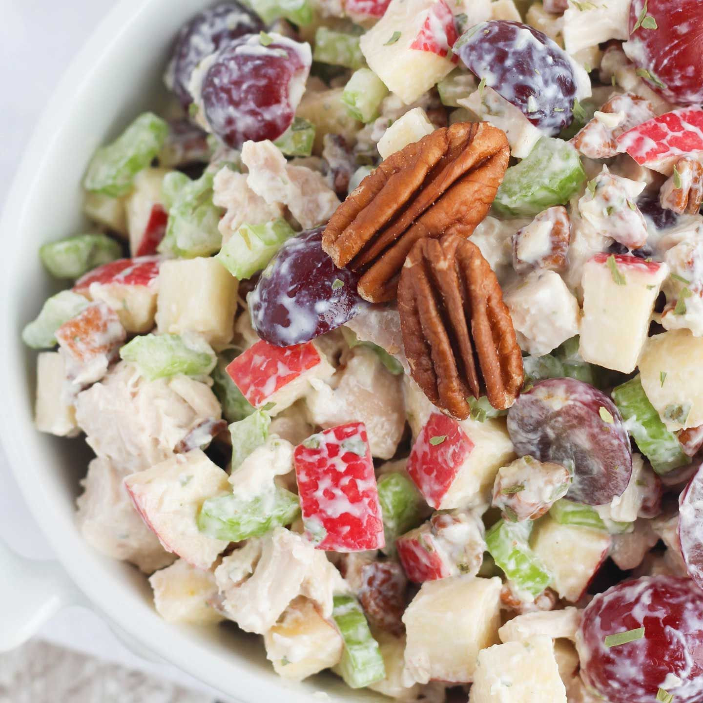 Arbys Salad Dressings
 A delicious healthy chicken salad with grapes apples