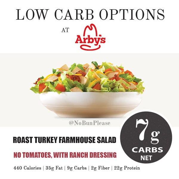 Arbys Salad Dressings
 Low Carb at Arby s Keto Options Nutritional Info & More