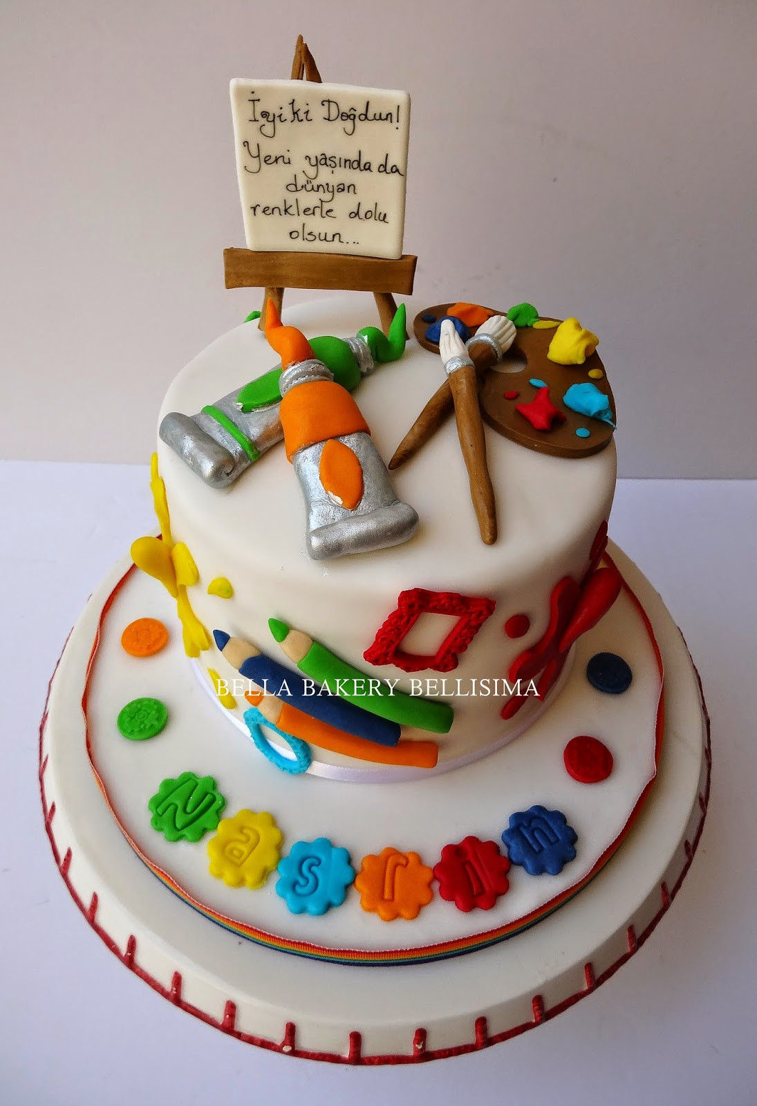 Art Birthday Cake
 ART & ARTIST CAKE