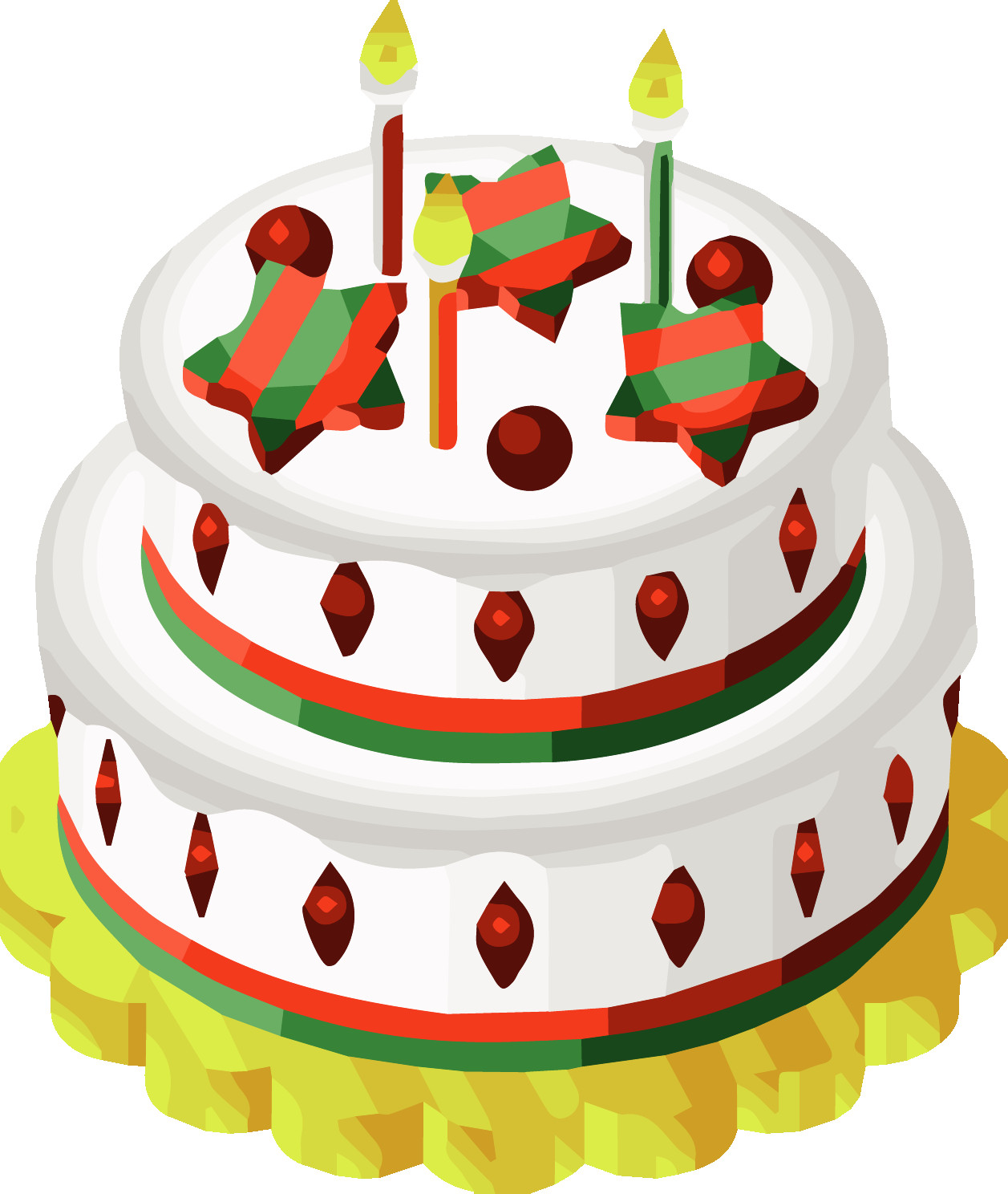 Art Birthday Cake
 Christmas Birthday Clip Art List Deluxe