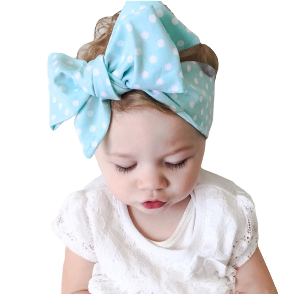 Baby Head Wraps DIY
 2016 Fashion Turban Knot Headband Baby Girls For Newborns