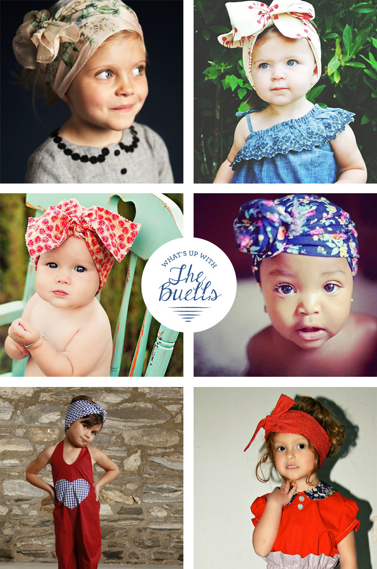 Baby Head Wraps DIY
 What s Up with The Buells LITTLE GIRL HEAD WRAP TUTORIAL