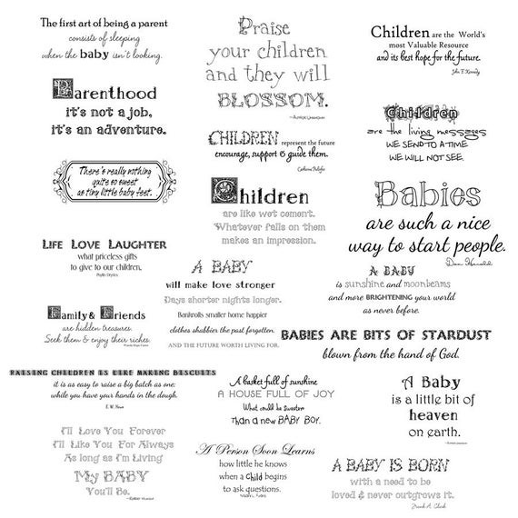 Baby Quotes For Scrapbook
 Printable Baby Boy Quotes Scrapbook QuotesGram