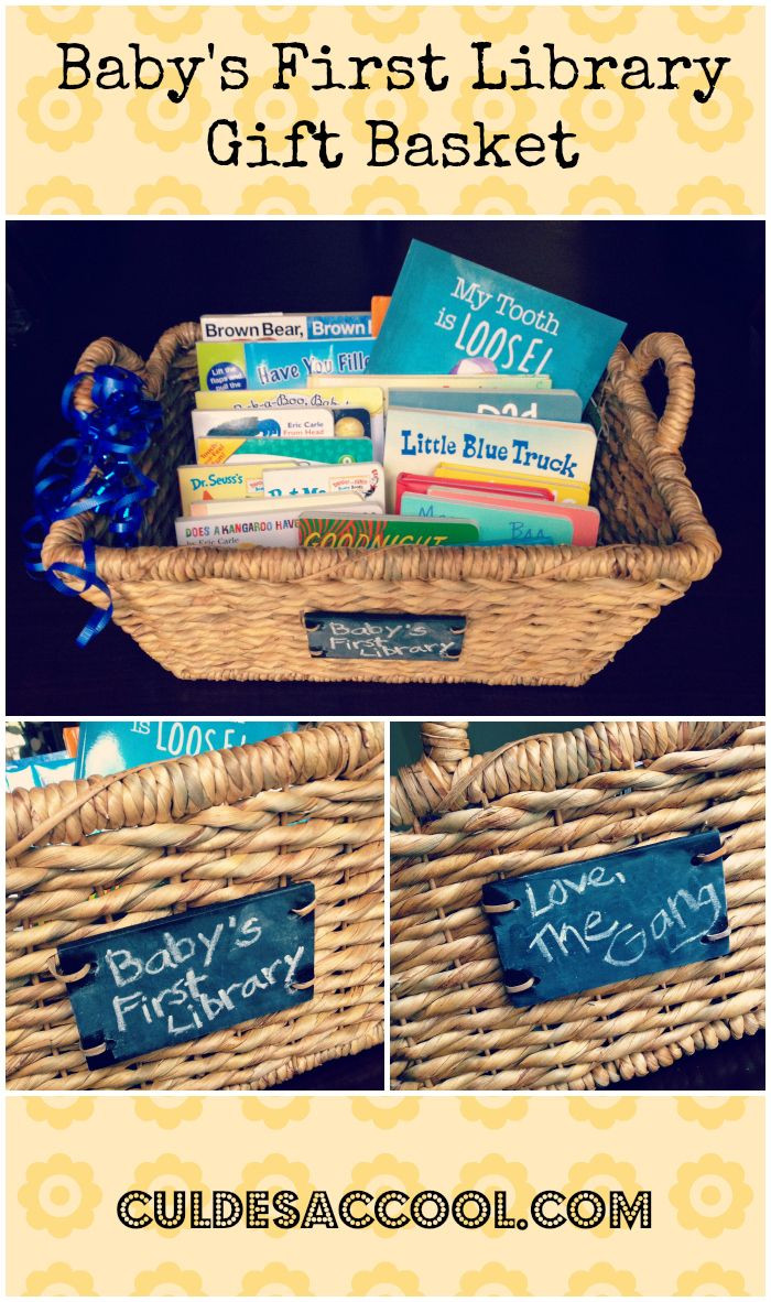 Baby Shower Book Gift Ideas
 BABY S FIRST LIBRARY GIFT BASKET