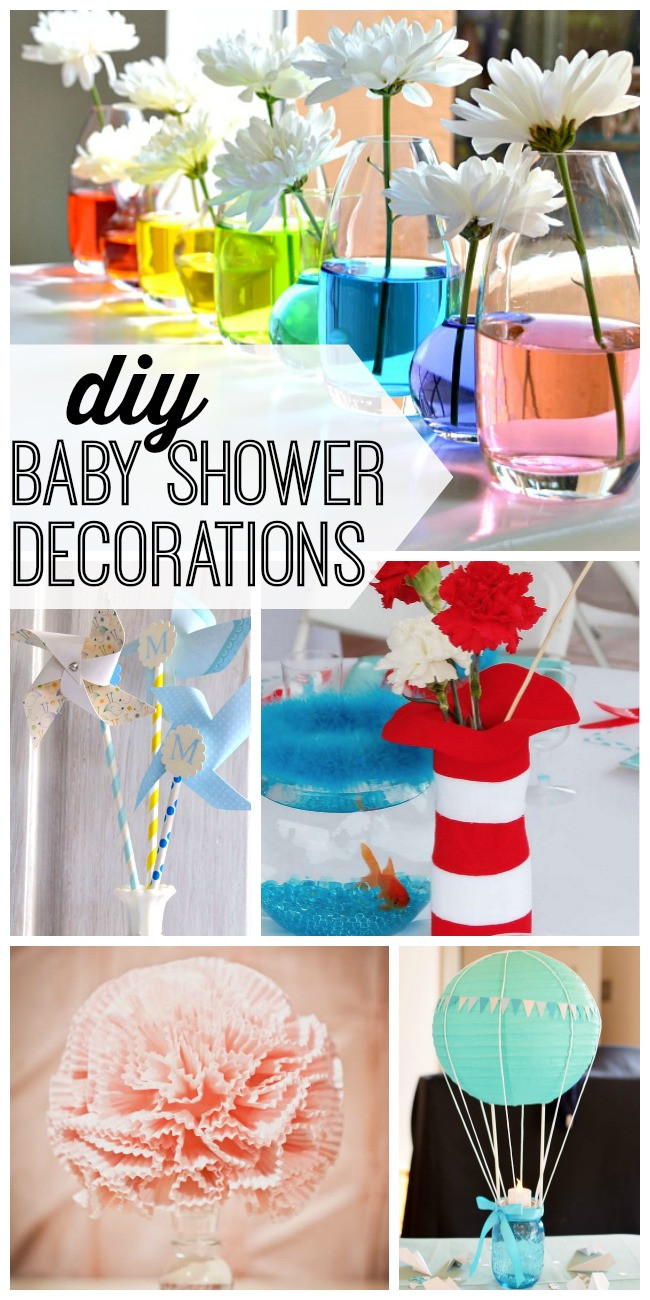 Baby Shower DIY
 DIY Baby Shower Decorations My Life and Kids
