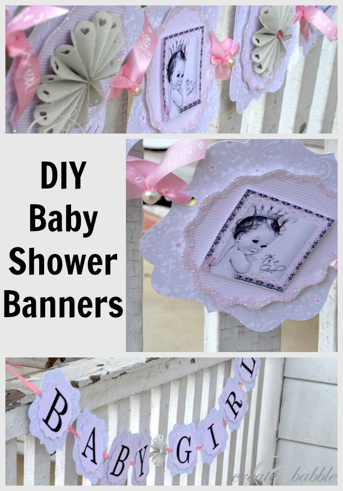Baby Shower DIY
 Baby Girl Shower Decorations DIY Style Create and Babble
