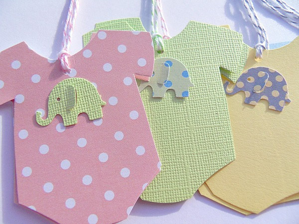 Baby Shower Gift Tags
 Baby esie Gift Tags Baby Shower Gift Tags esie Wish