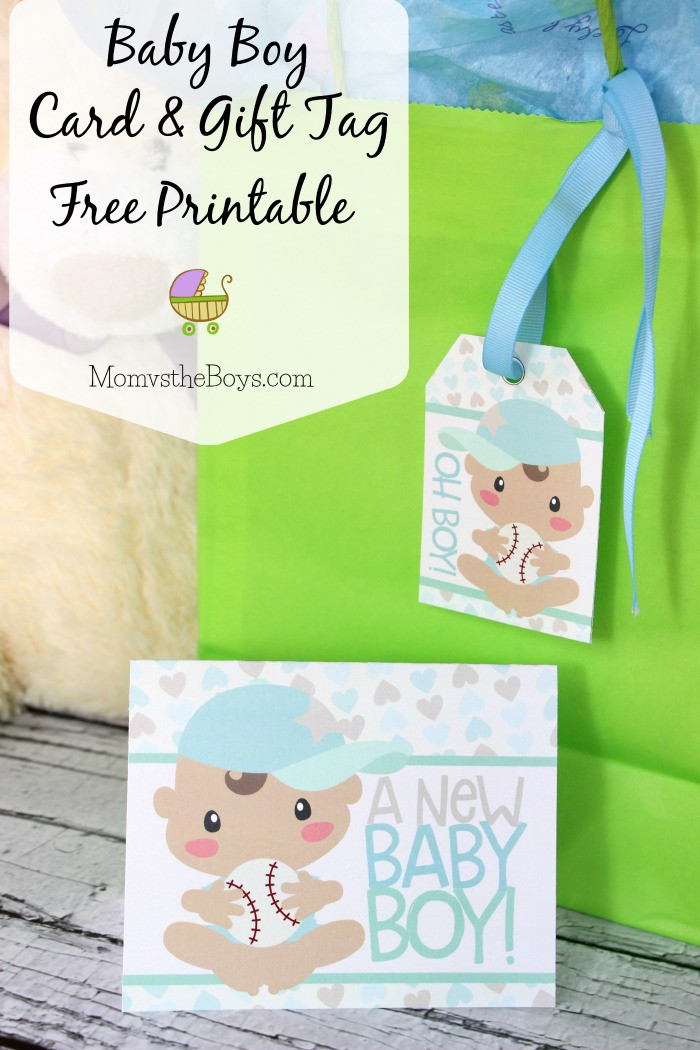 Baby Shower Gift Tags
 Baby Shower Gift Tags and Card Free Printable Mom vs