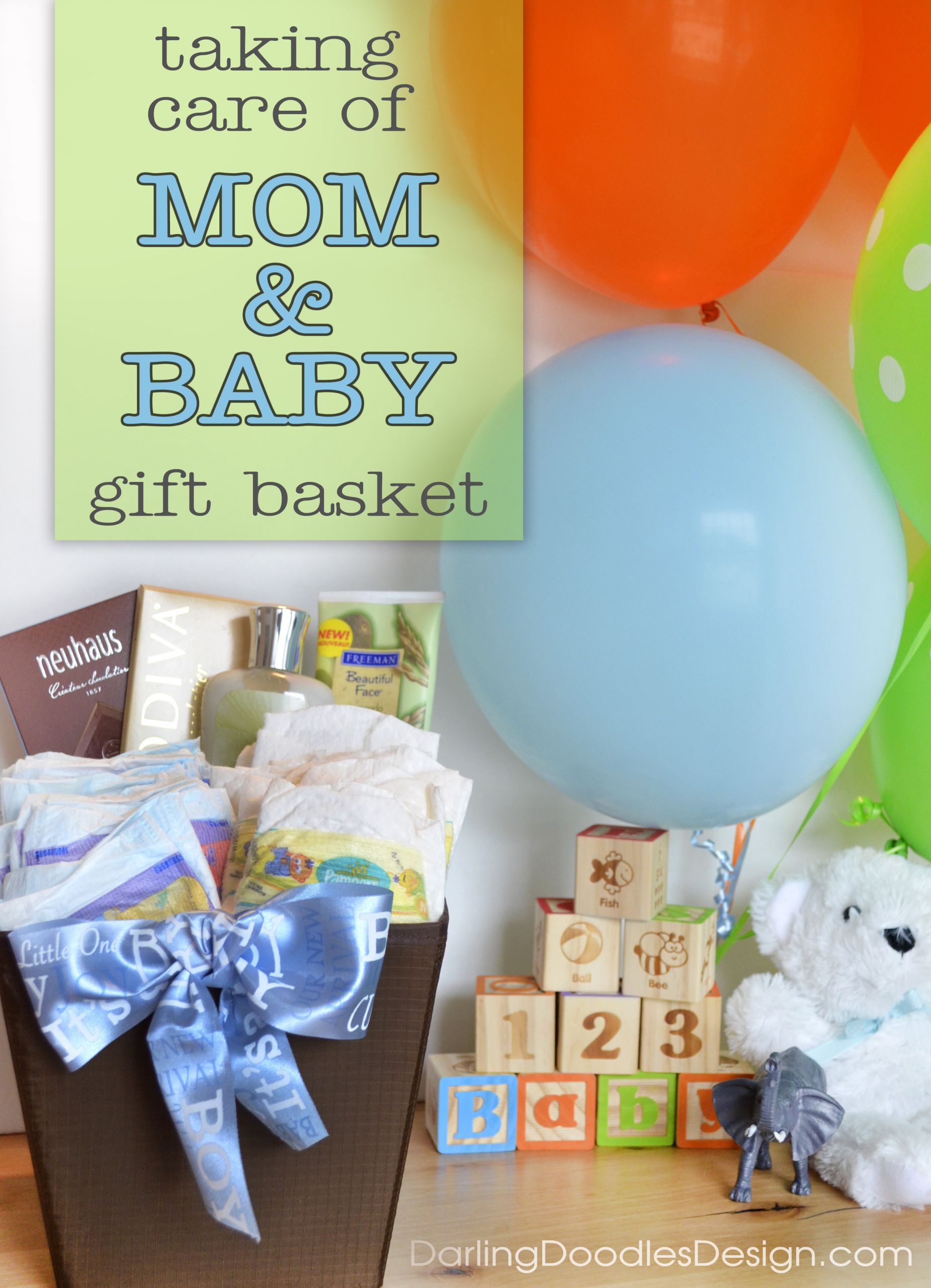 Baby Shower Gifts For The Mom
 A Baby Shower Gift for Mom & Baby Darling Doodles