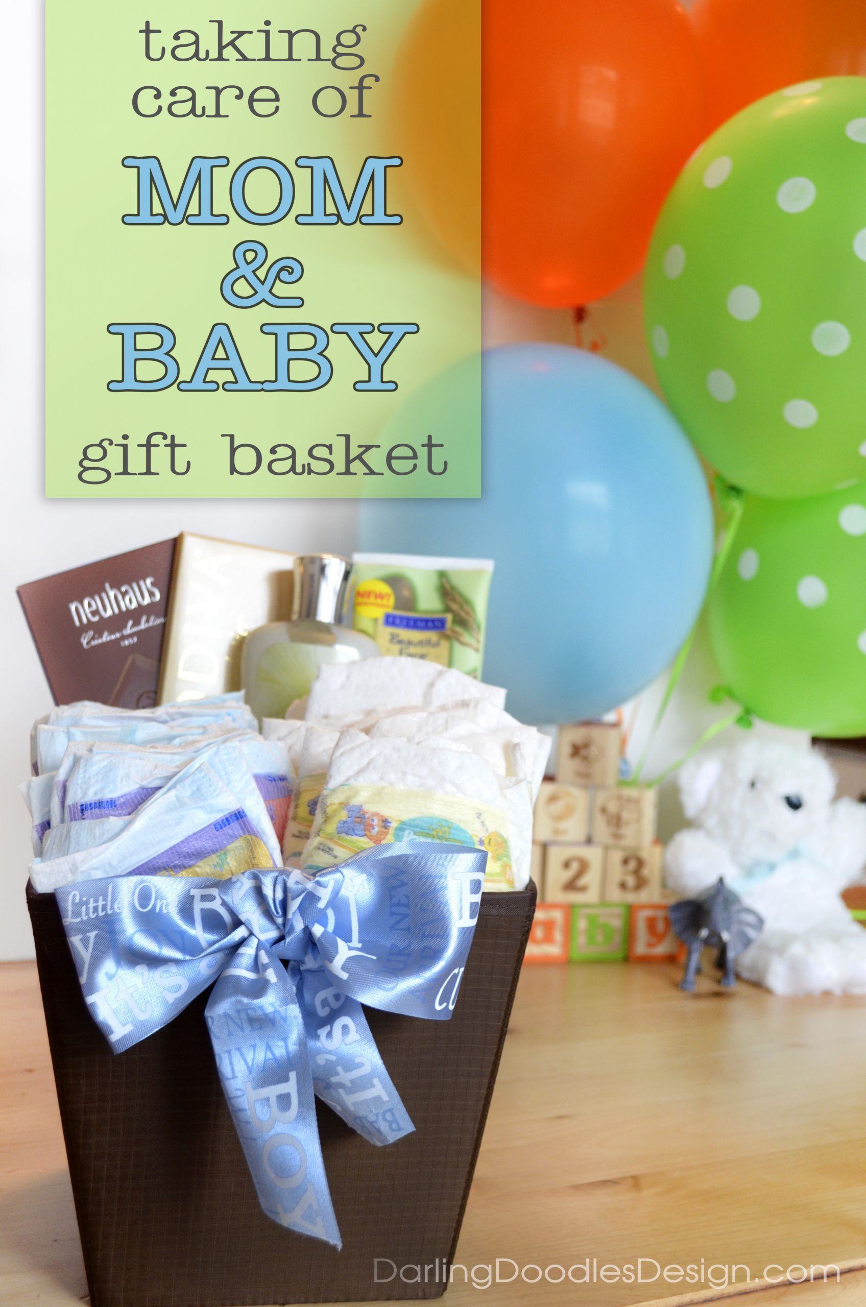 Baby Shower Gifts For The Mom
 A Baby Shower Gift for Mom & Baby Darling Doodles