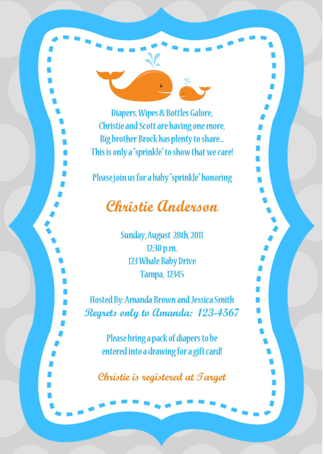 Baby Shower Invitation Quotes
 Baby Boy Shower Invitations Wording