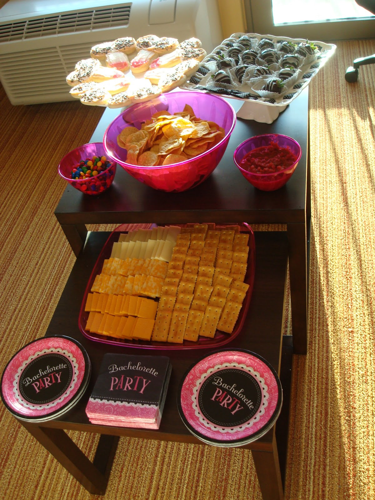 Bachelorette Party Snack Ideas
 The Journey To "We" A Low Key Bachelorette Party