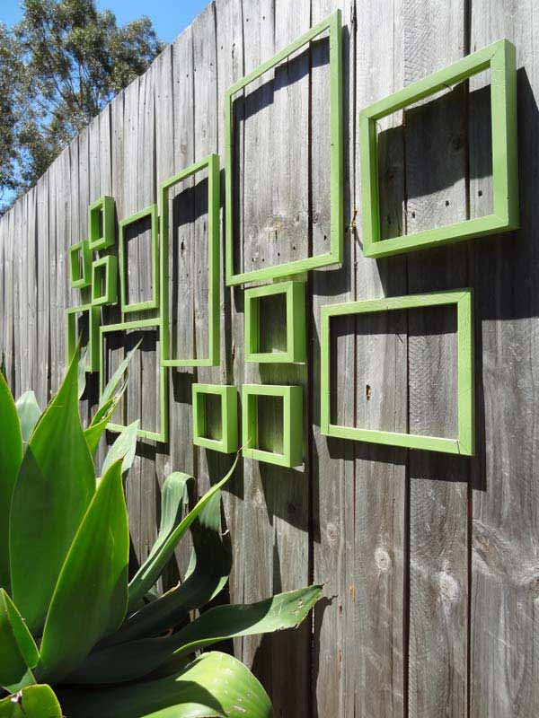Backyard Fence Decoration Ideas
 Top 23 Surprising DIY Ideas To Decorate Your Garden Fence