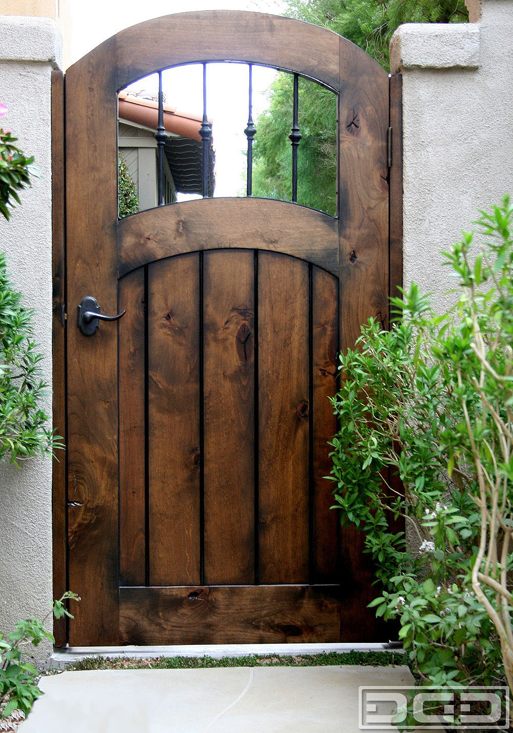 Backyard Fence Door
 Architectural Gates 12