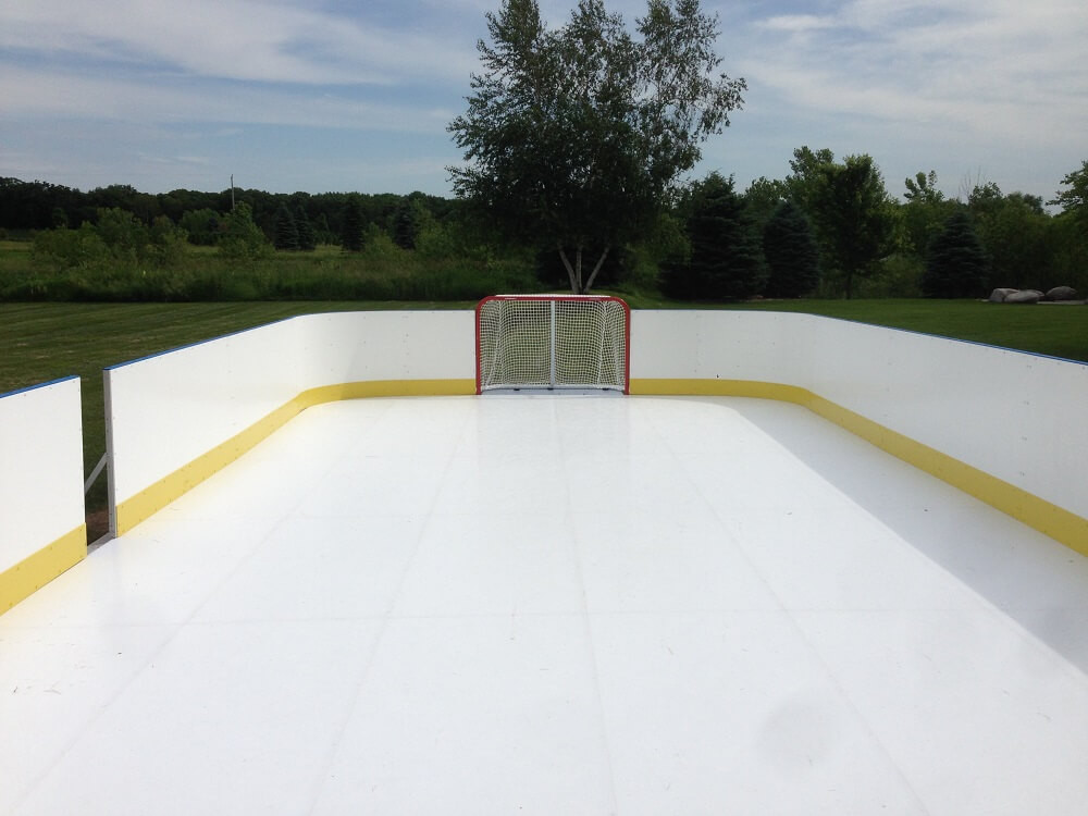 Backyard Hockey Rink Kits
 D1 Backyard Rinks Synthetic Ice Basement or Backyard