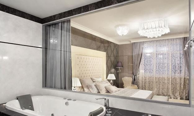 Bathroom Divider Walls
 Glass Partition Wall Design Ideas and Room Dividers