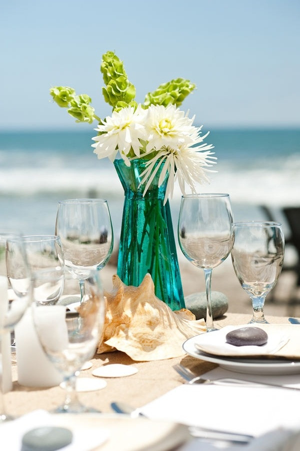 Beach Wedding Ideas Pinterest
 60 best Beach centerpieces images on Pinterest
