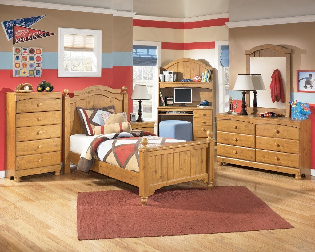 Bedroom Set For Boys
 Boys Bedroom Sets with Desk Home Furniture Design