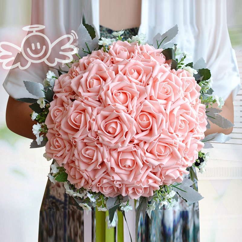 Best Flowers For Wedding
 Best Selling romantic silk artificial wedding bouquets