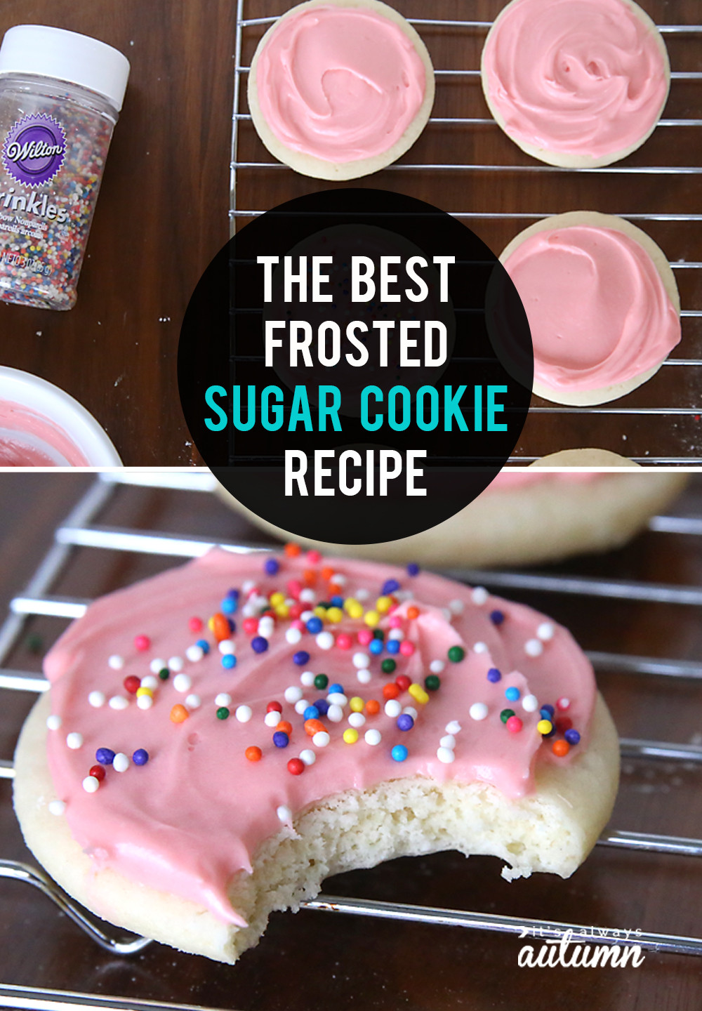 Best Sugar Cookies Recipe
 The very best soft sugar cookie cream cheese frosting