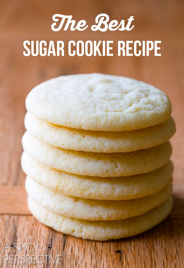 Best Sugar Cookies Recipe
 Best Sugar Cookie Recipe VIDEO A Spicy Perspecve