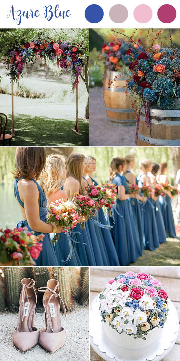 Best Wedding Colors
 9 Most Popular Blue Wedding Color Palettes for Your Big
