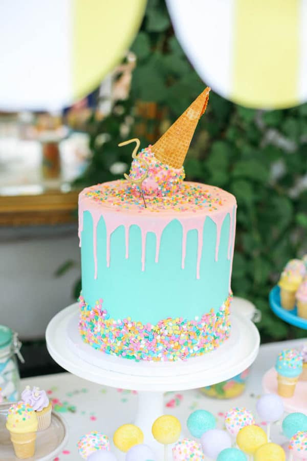 Birthday Cake Pinterest
 21 Sizzling Summer Birthday Cake Ideas Pretty My Party