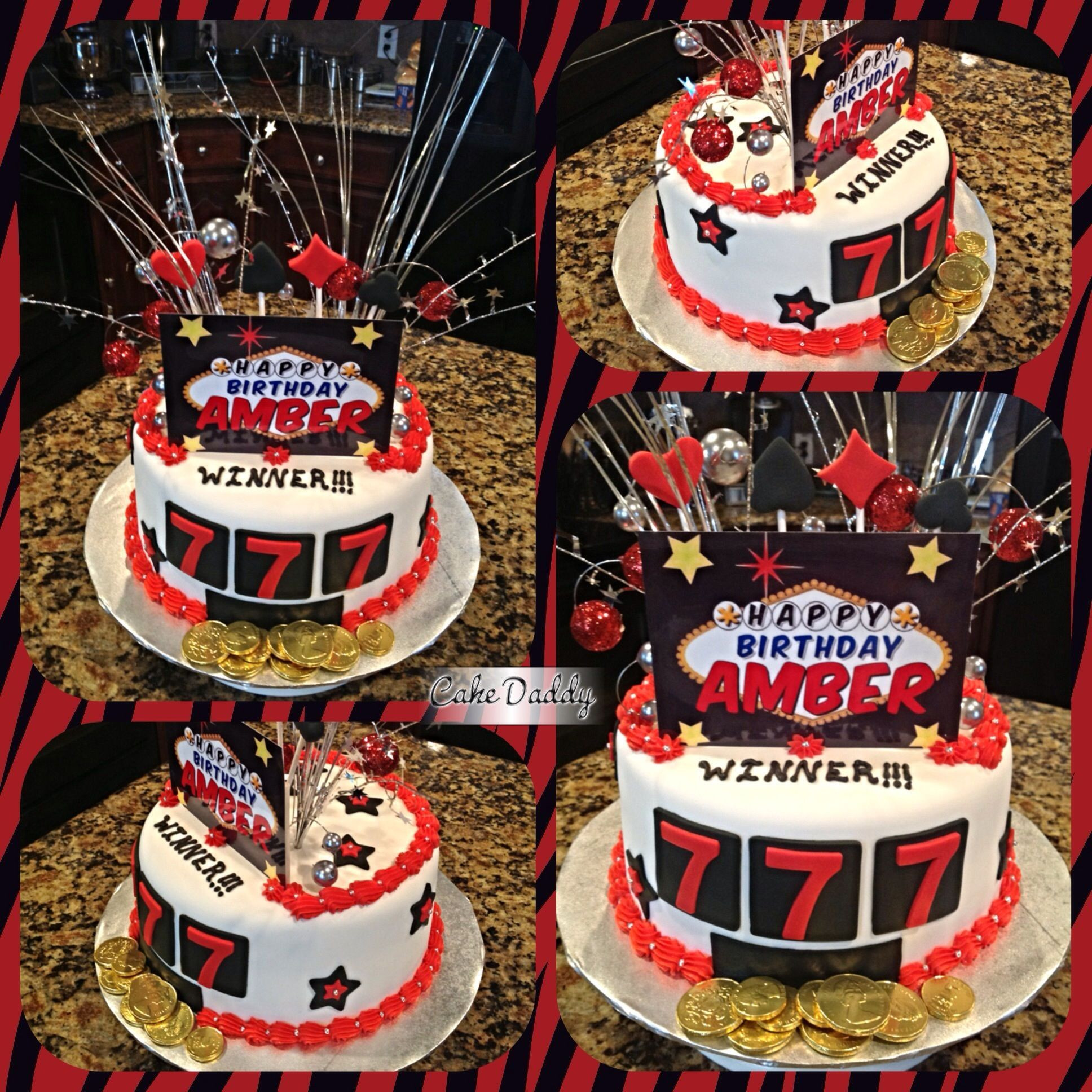Birthday Cakes Las Vegas
 Las Vegas themed birthday cake