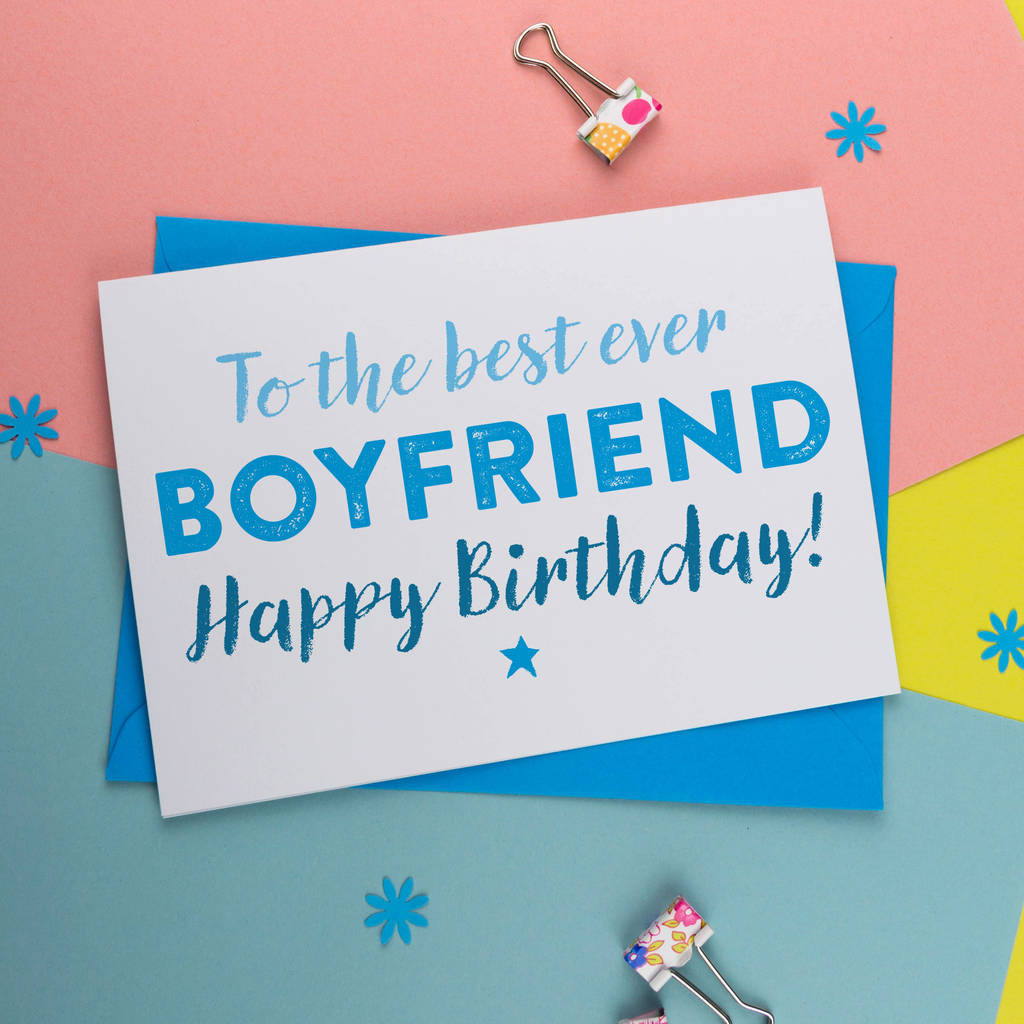 Birthday Card For Boyfriend
 birthday card for boyfriend by a is for alphabet
