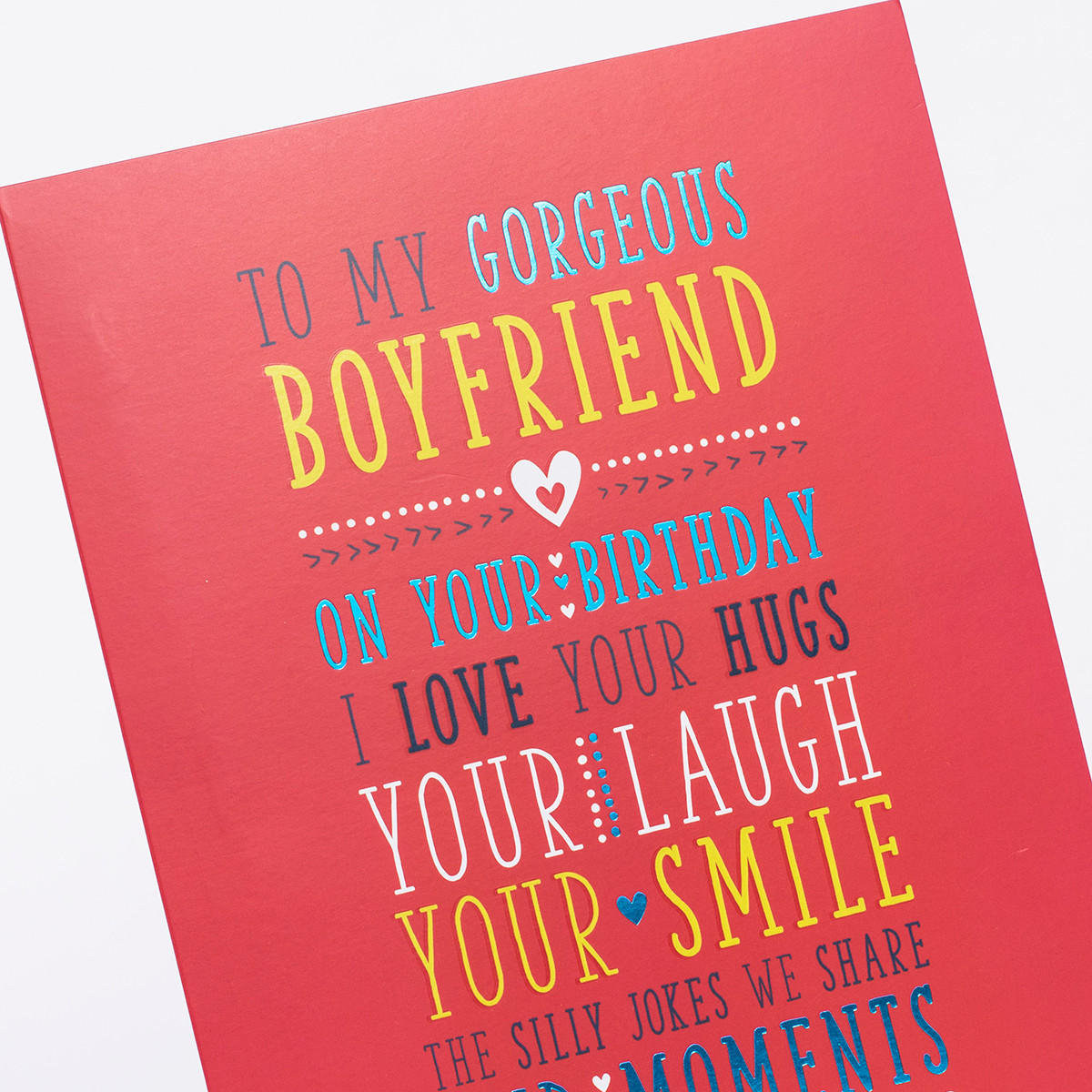 Birthday Card For Boyfriend
 Birthday Card For My Boyfriend