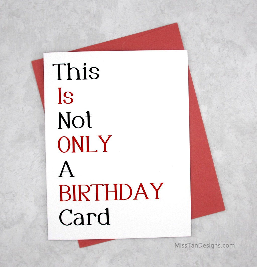 Birthday Card For Boyfriend
 Boyfriend Birthday Cards Not ly Funny Gift y Card