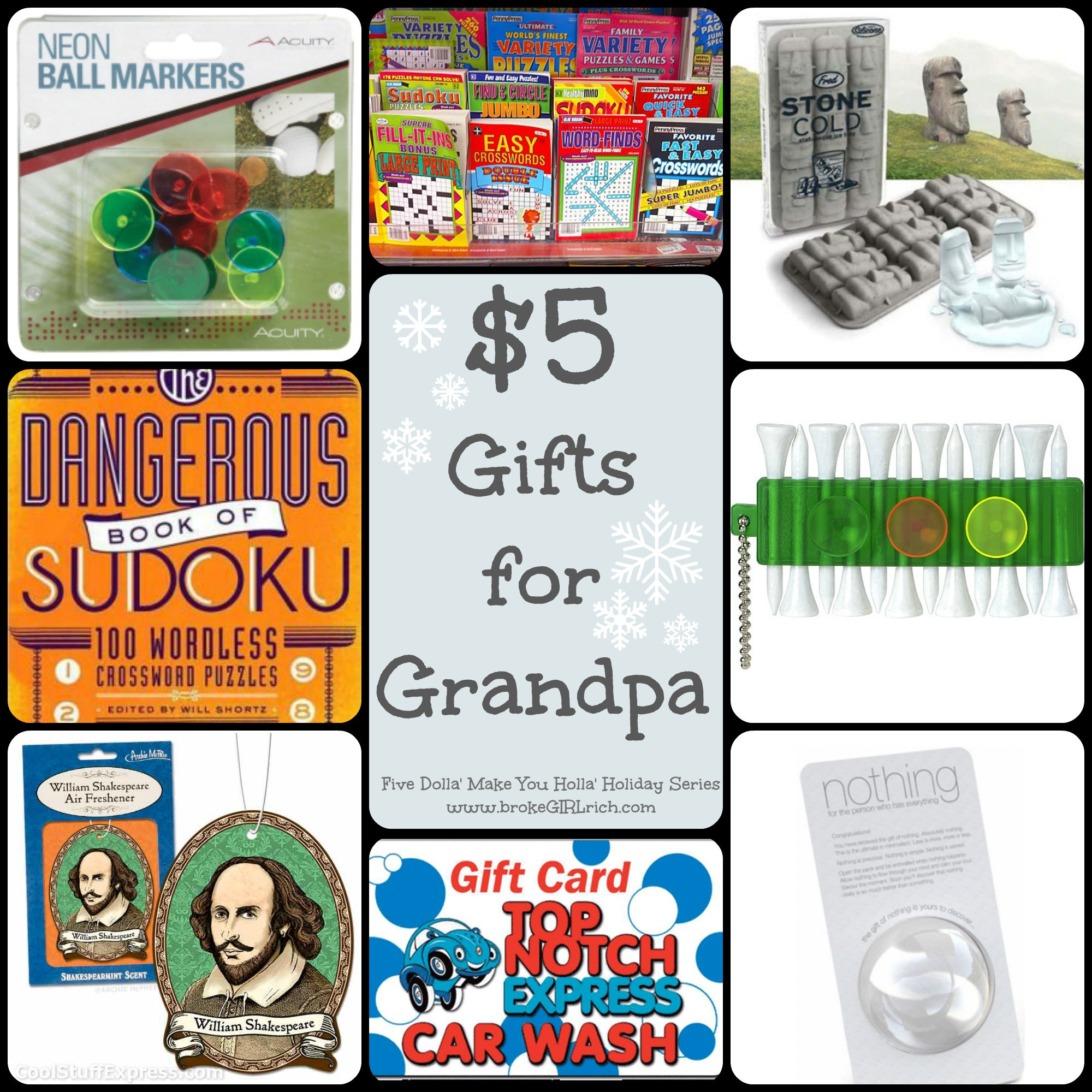 Birthday Gift For Grandpa
 Five Dolla Make You Holla Holiday Series Grandpa