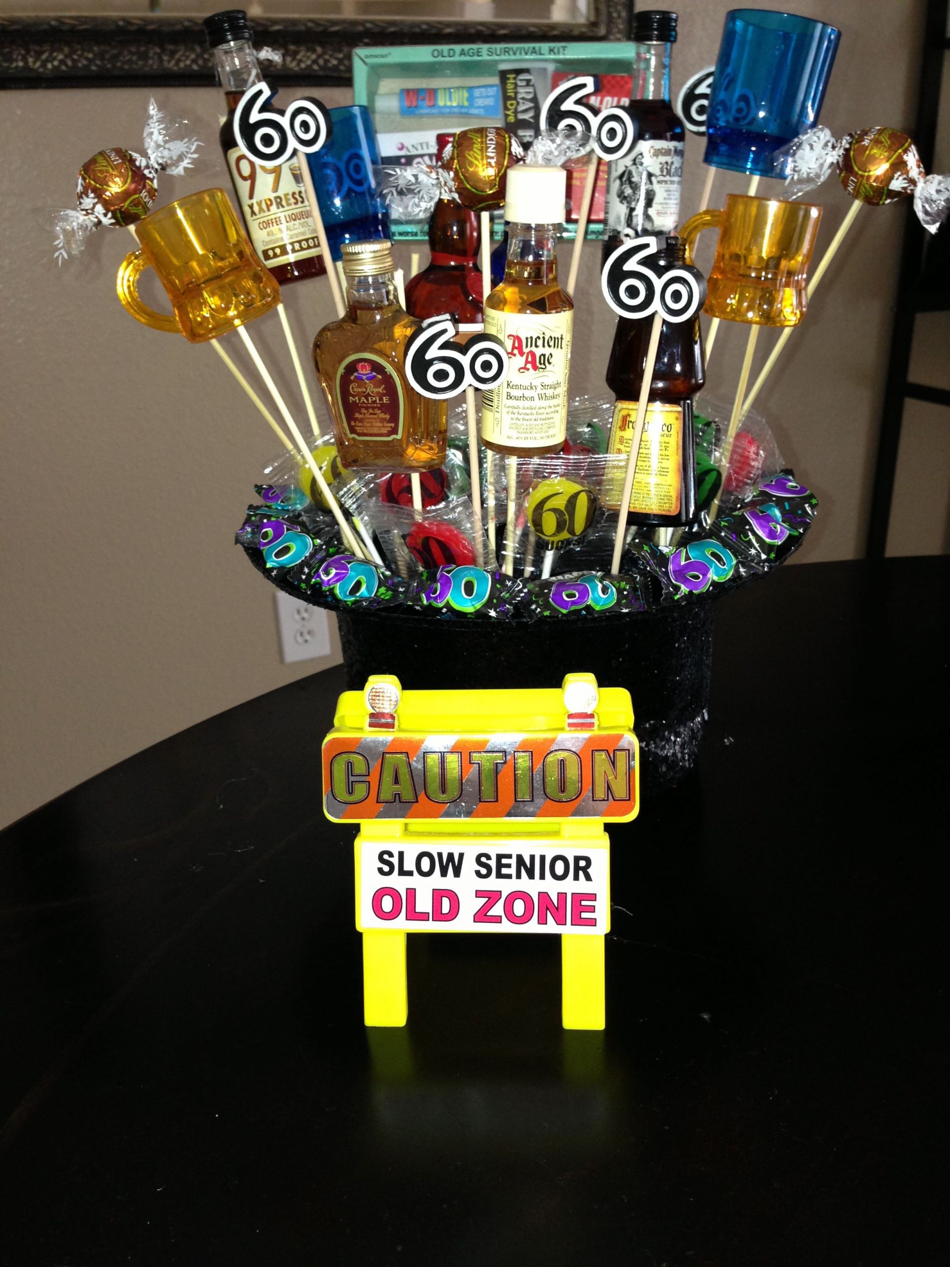 Birthday Gift Ideas For 60 Year Old Man
 60th Birthday t or centerpiece leslie zambrano i like