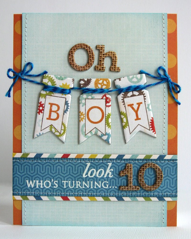 Boys Birthday Cards
 Snippets By Mendi An Echo Park All About A Boy Birthday Card